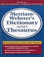 Merriam Webster's Dictionary and Thesaurus Pocket Paperback