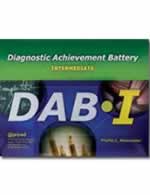 DAB-I Diagnostic Achievement Battery Intermediate Level