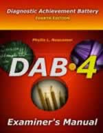 DAB-4 Diagnostic Achievement Battery Fourth Edition