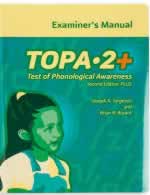 TOPA-2  Test of Phonological Awareness-Second Edition