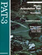 PAT-3: Photo Articulation Test Third Edition