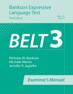 BELT-3 Bankston Expressive Language Test - Third Edition