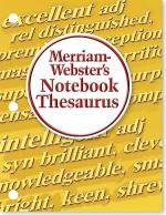 Merriam-Webster's NoteBook Thesaurus