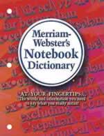 Merriam-Webster's NoteBook Dictionary