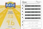 Basic Math Practice Resources, Assessments, and Warm-Ups