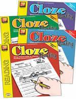 Cloze Reading Series (Set of 4)