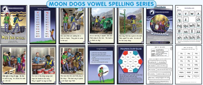 Moon Dogs Vowel Spellings Series